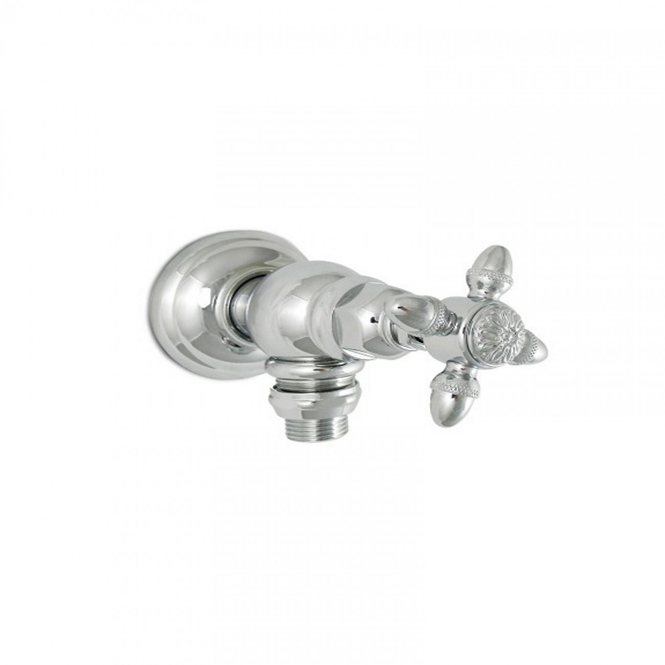 Officina Nicolazzi Impero,  3/4" washing machine tap with 1/2" flex connection