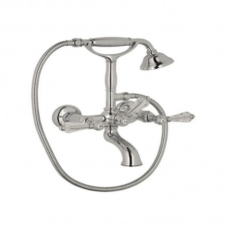 Officina Nicolazzi Half Dome Crystal Liberty, Gruppo vasca esterno con doccia