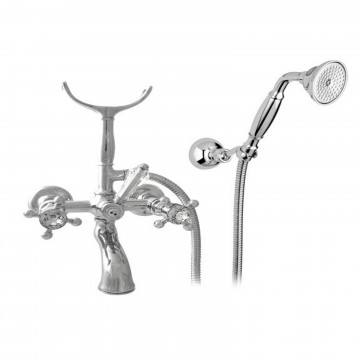 Officina Nicolazzi Half Dome Cristal Liberty, Groupe de bain avec douche extérieure duplex