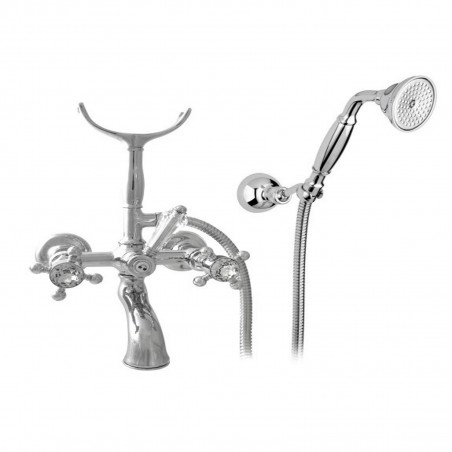 Officina Nicolazzi Half Dome Cristal Liberty, Groupe de bain avec douche extérieure duplex