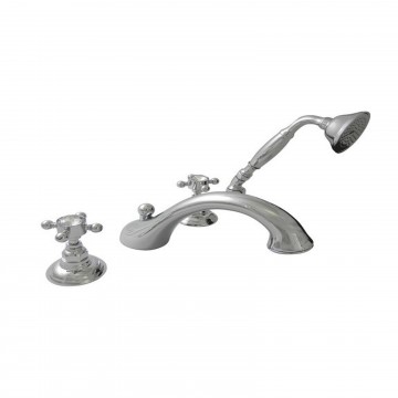 Officina Nicolazzi Half Dome Crystal Liberty, Gruppo bordo vasca 4 fori