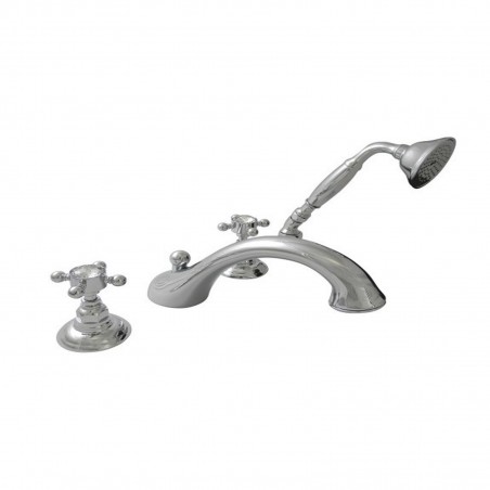 Officina Nicolazzi Half Dome Crystal Liberty, Gruppo bordo vasca 4 fori