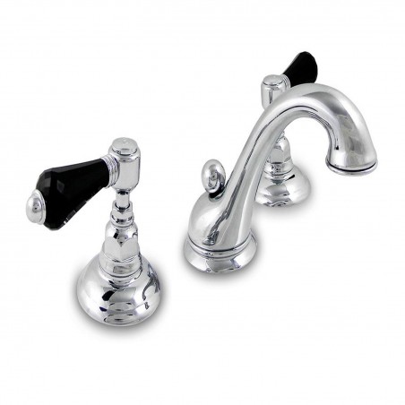 Officina Nicolazzi Half Dome Crystal Liberty, Batteria lavabo scarico automatico