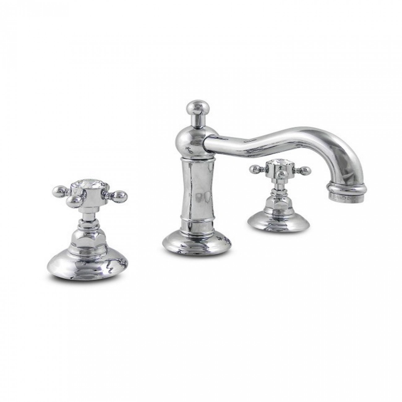 Officina Nicolazzi Half Dome Crystal Liberty, Battery washbasin automatic discharge