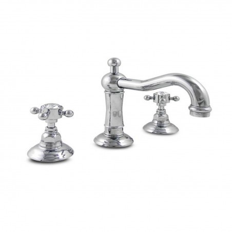 Officina Nicolazzi Half Dome Crystal Liberty, Battery washbasin automatic discharge