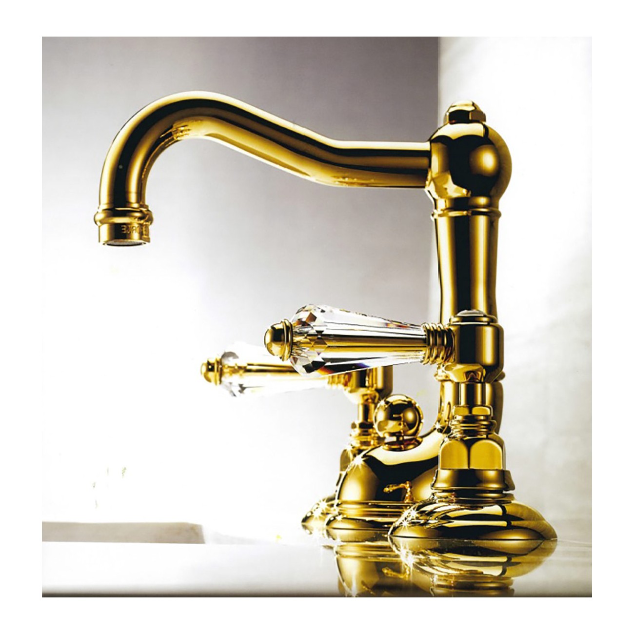 Officina Nicolazzi Half Dome Crystal Liberty, Battery washbasin automatic discharge