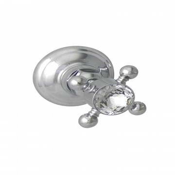 Officina Nicolazzi Half Dome Crystal Liberty, Rubinetto d'arresto incasso 1/2"