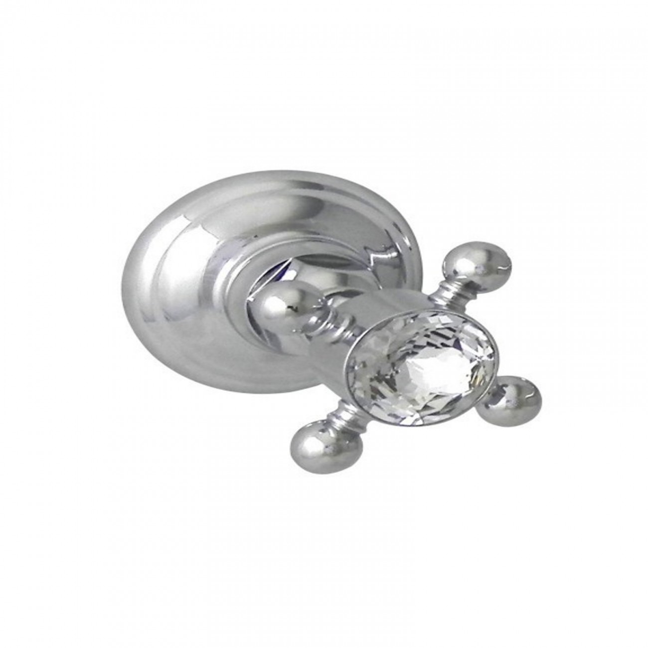 Officina Nicolazzi Half Dome Crystal Liberty, Rubinetto d'arresto incasso 1/2"