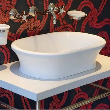 Officina Nicolazzi Tradizionale, Battery washbasin wall mounted