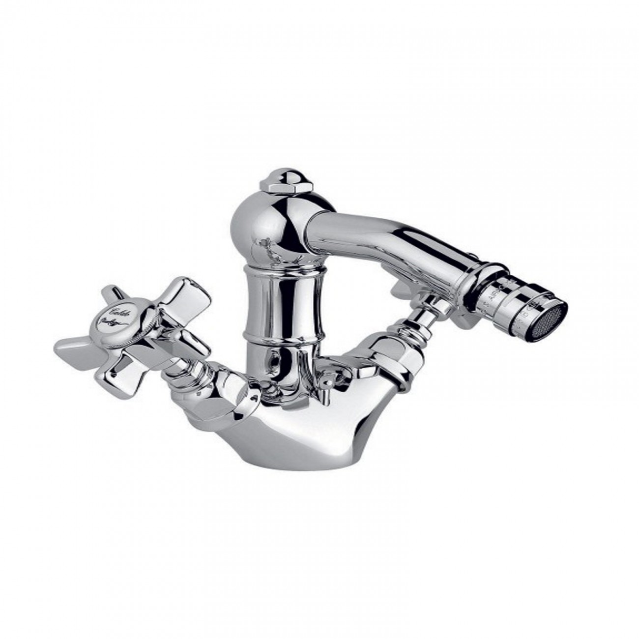 Officina Nicolazzi Tradizionale, Monoforo lavabo scarico automatico, canna girevole