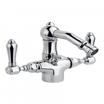 Officina Nicolazzi Tradizionali,  Monoforo lavabo scarico automatico, canna girevole