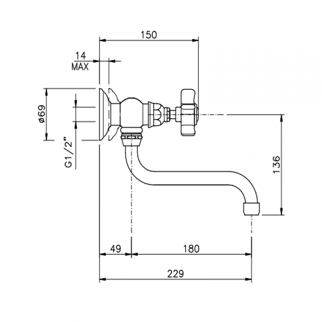 Officina Nicolazzi Tradizionale, Swivel tap