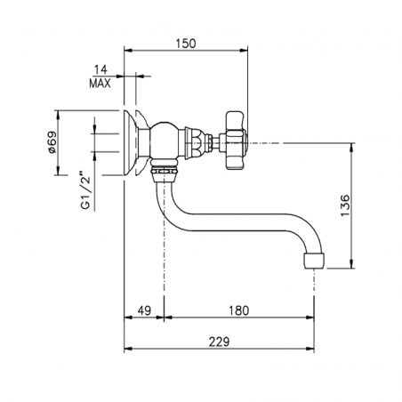 Officina Nicolazzi Tradizionale, Swivel tap