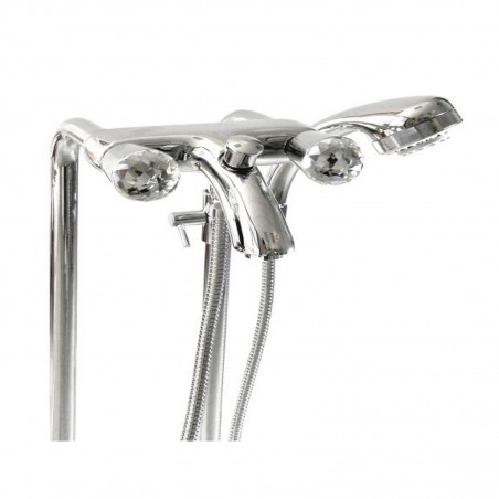 Officina Nicolazzi Cristallo, Bathtub group with outdoor shower duplex