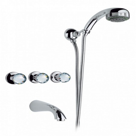 Officina Nicolazzi Cristallo, Wall mounted built-in tank unit