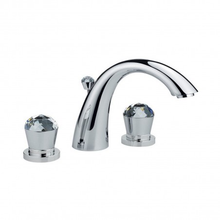 Officina Nicolazzi Cristallo, Battery washbasin automatic discharge