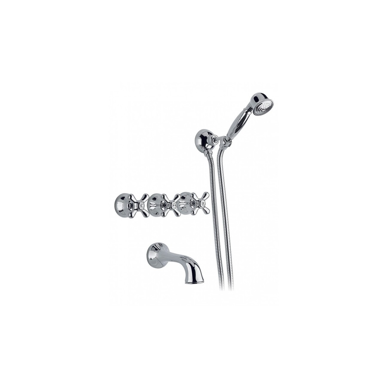 Officina Nicolazzi Nuova Brenta, Gruppo vasca incasso erogazione a parete