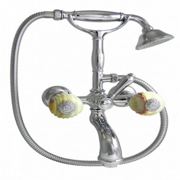 Officina Nicolazzi Onice, Outdoor bathtub with shower unit