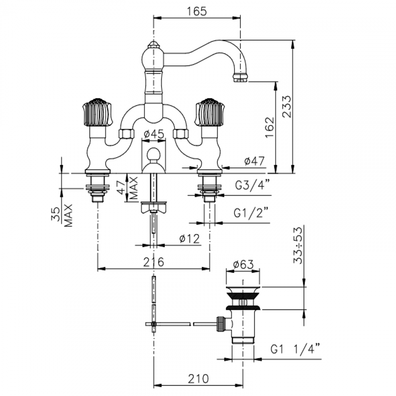 Officina Nicolazzi Onice, Gruppo a ponte