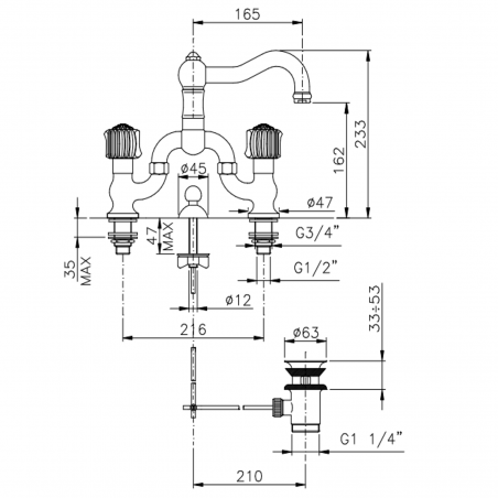 Officina Nicolazzi Onice, Gruppo a ponte