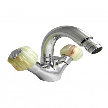 Officina Nicolazzi Onice, Monohole bidet automatic drain, swivel barrel