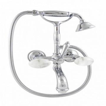 Officina Nicolazzi Cristallo di Rocca, Groupe baignoire extérieure avec douche