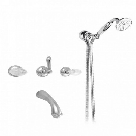 Officina Nicolazzi Cristallo di Rocca, Gruppo vasca incasso erogazione a parete