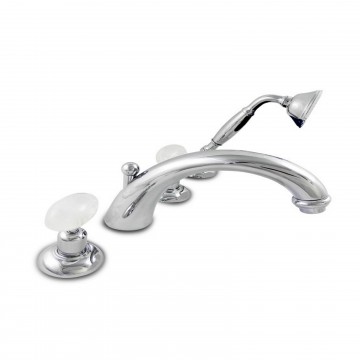 Officina Nicolazzi Cristallo di Rocca, Groupe de bord de la baignoire 4 trous