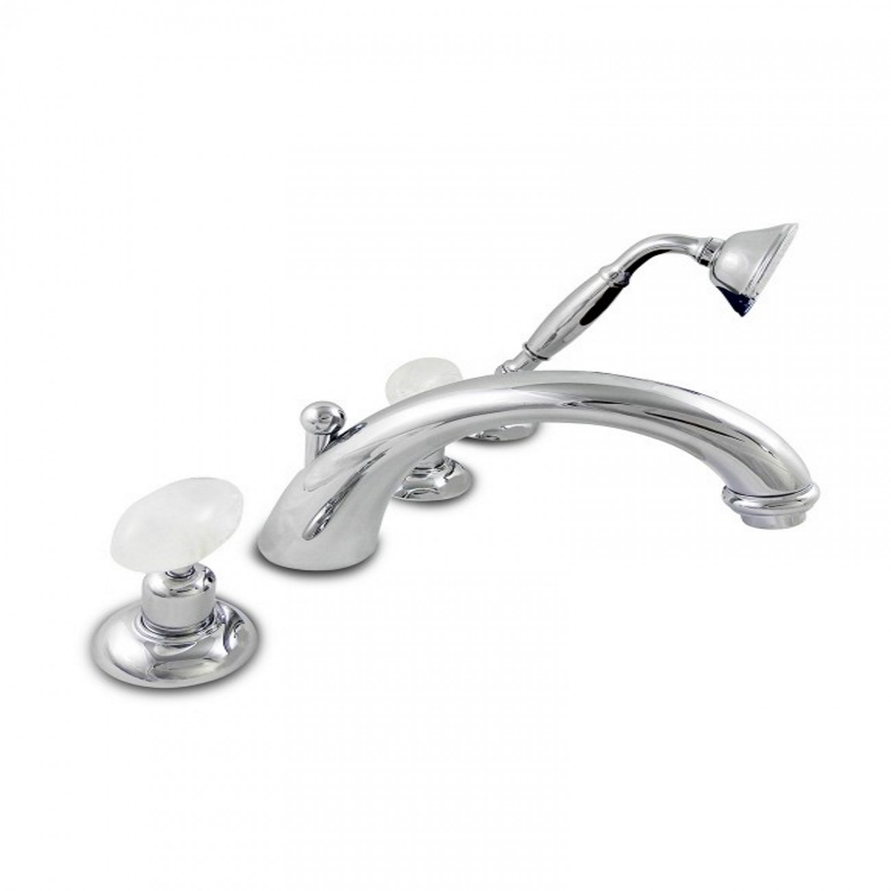 Officina Nicolazzi Cristallo di Rocca, Gruppo bordo vasca 4 fori