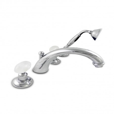 Officina Nicolazzi Cristallo di Rocca, Gruppo bordo vasca 4 fori