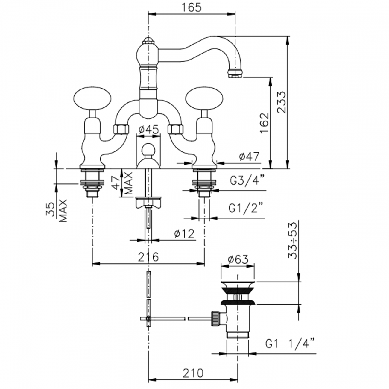 Officina Nicolazzi Cristallo di Rocca, Gruppo a ponte