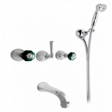 Officina Nicolazzi Tedie Chic, Groupe baignoire encastré distribution murale