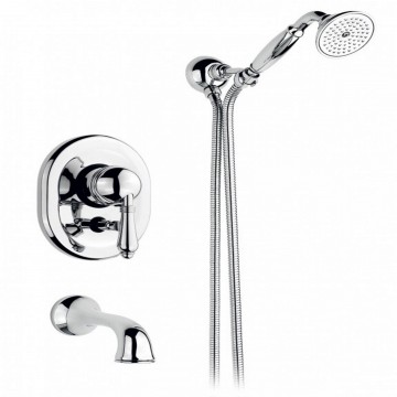 Officina Nicolazzi Monocomando Classico, Monocomando vasca incasso