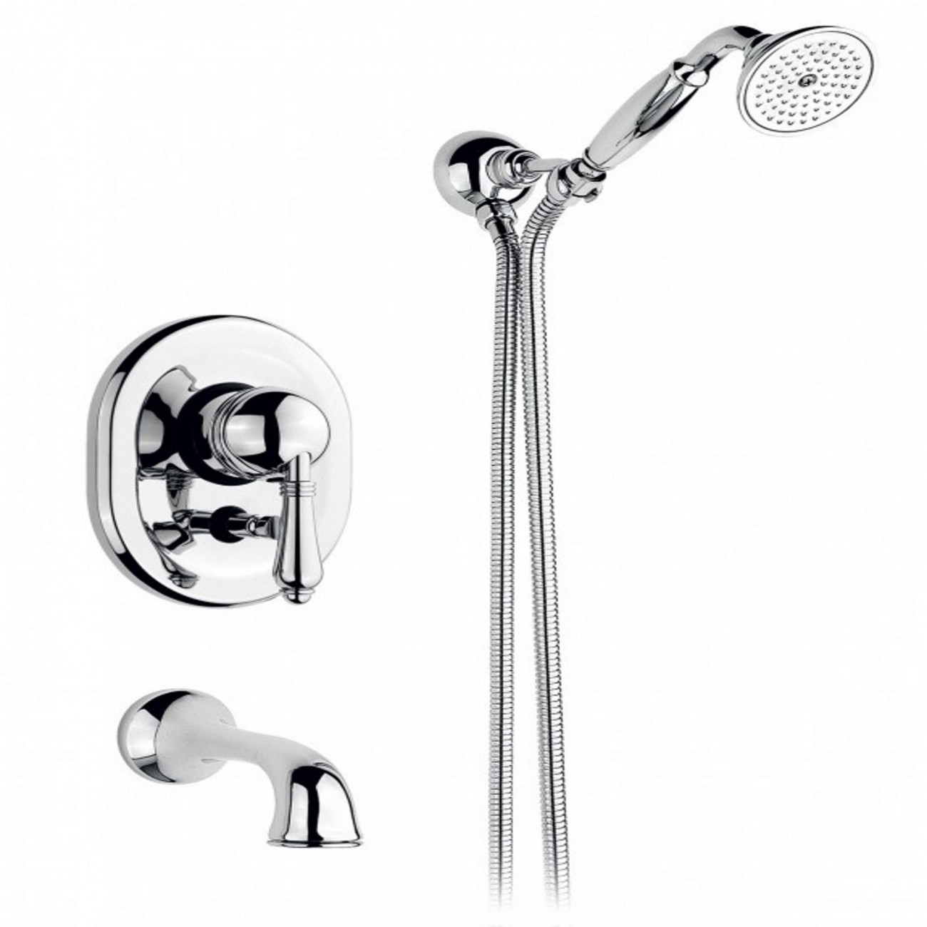 Officina Nicolazzi Monocomando Classico, Monocomando vasca incasso