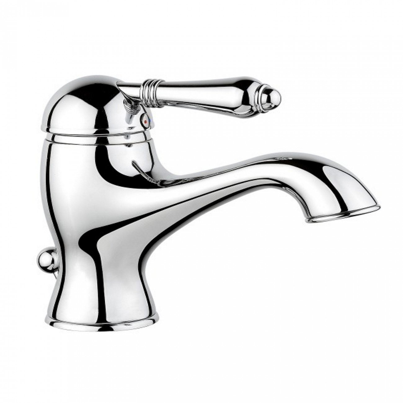 Officina Nicolazzi Monocomando Classico, Single lever for washbasin with automatic skid
