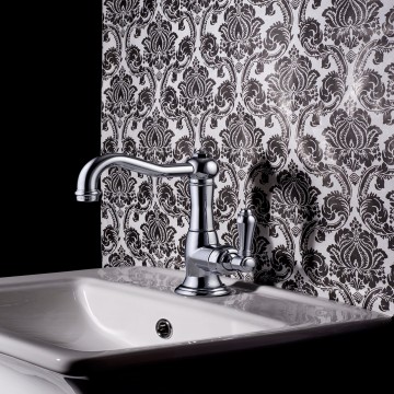 Officina Nicolazzi Monocomando Classico, Single lever for washbasin with automatic drain