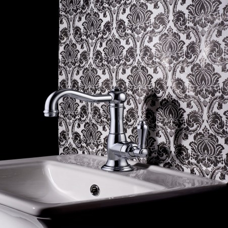 Officina Nicolazzi Monocomando Classico, Commande unique pour lavabo avec vidange automatique