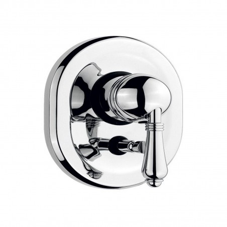 Officina Nicolazzi Monocomando Classico, Built-in single-lever shower with diverter