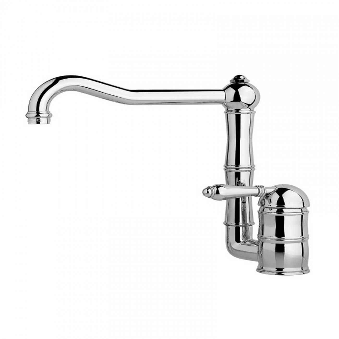 Officina Nicolazzi El Capitan, Monocommande évier pivotant canne