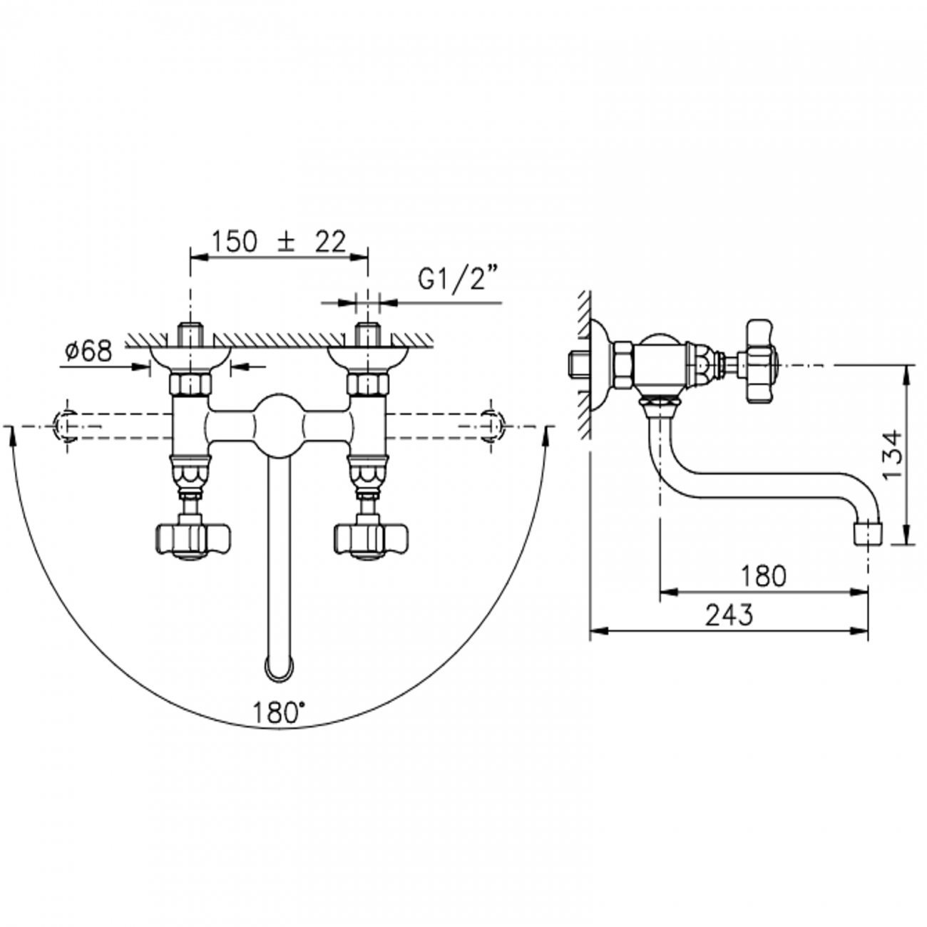 Officina Nicolazzi Dames Anglaises, Groupe évier