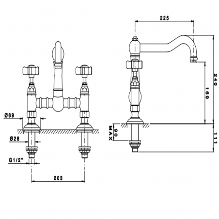 Officina Nicolazzi Dames Anglaises, Sink group