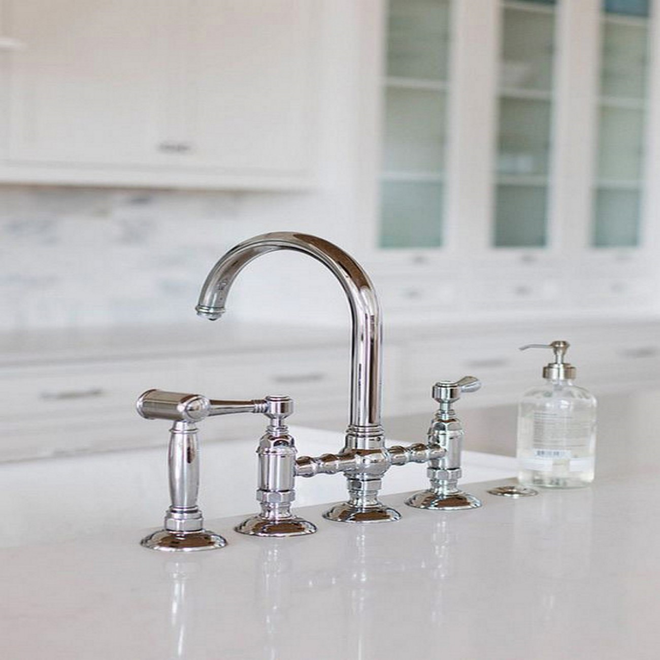 Officina Nicolazzi Dames Anglaises, Group sink swivel rod c/ removable shower