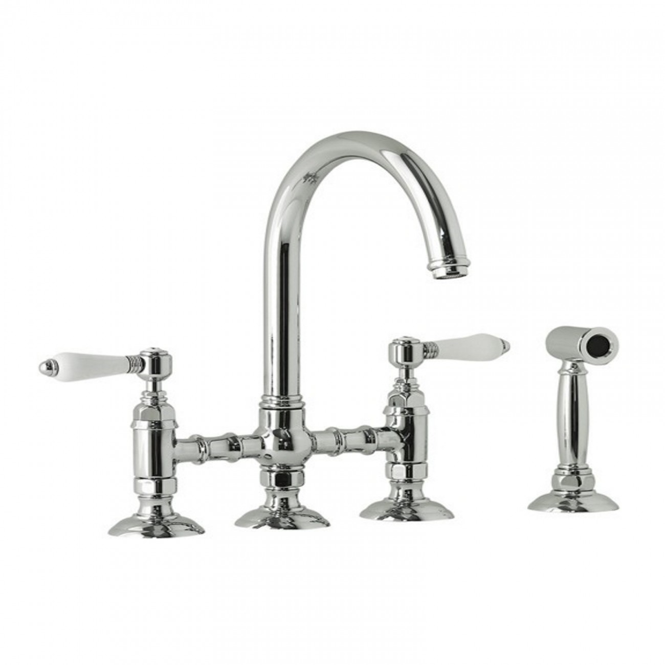 Officina Nicolazzi Dames Anglaises, Group sink swivel rod c/ removable shower