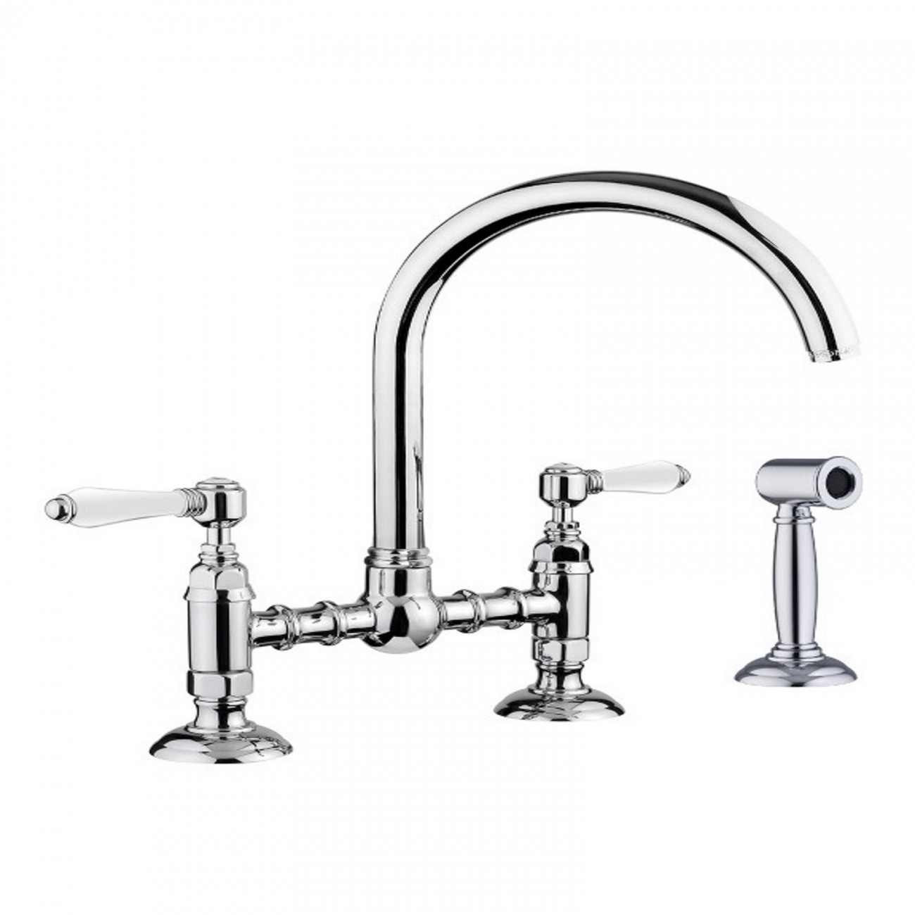 Officina Nicolazzi Dames Anglaises, Group sink swivel rod c/ removable shower