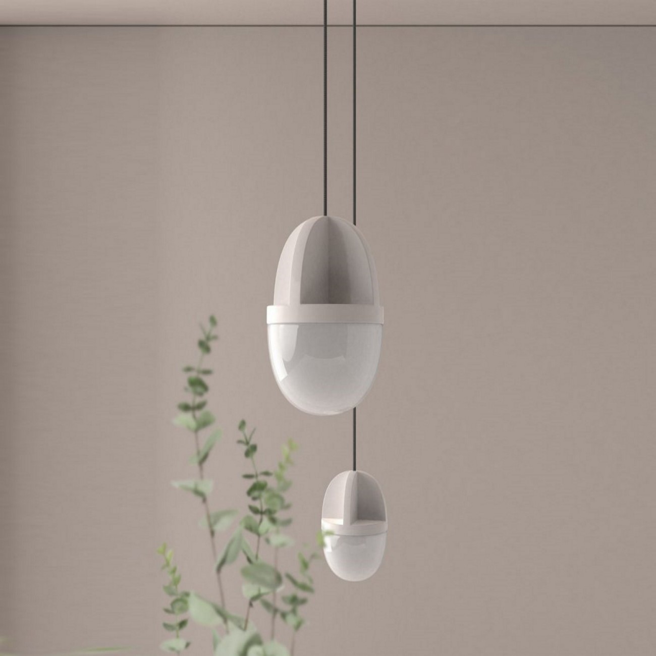 Hind Rabii Half&Half, Half S Lampada a sospensione