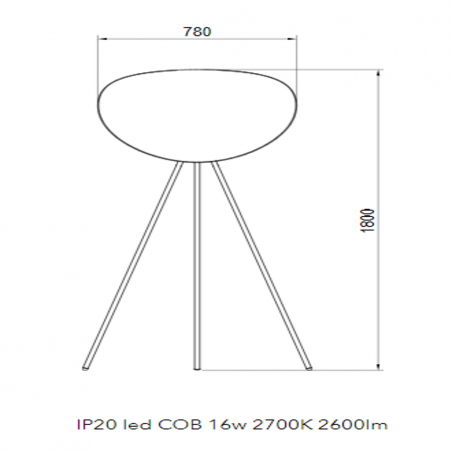Hind Rabii Infinity, Lampada da Terra