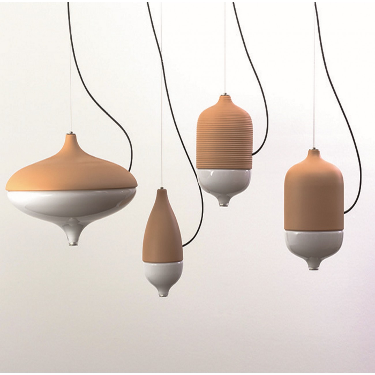Hind Rabii T-Cotta 3, Suspension lamp