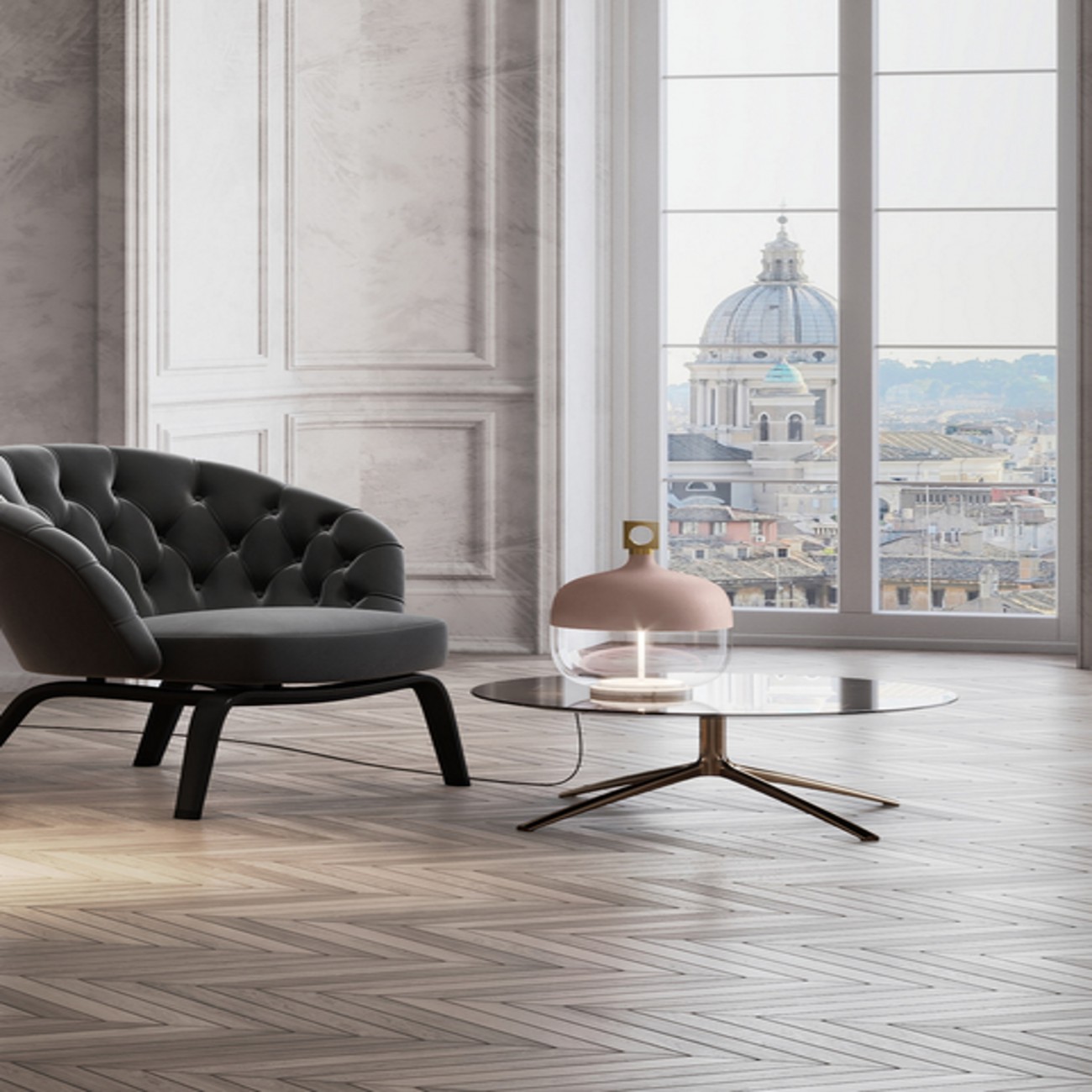 Hind Rabii T-Cotto The Lamp TS, Floor lamp