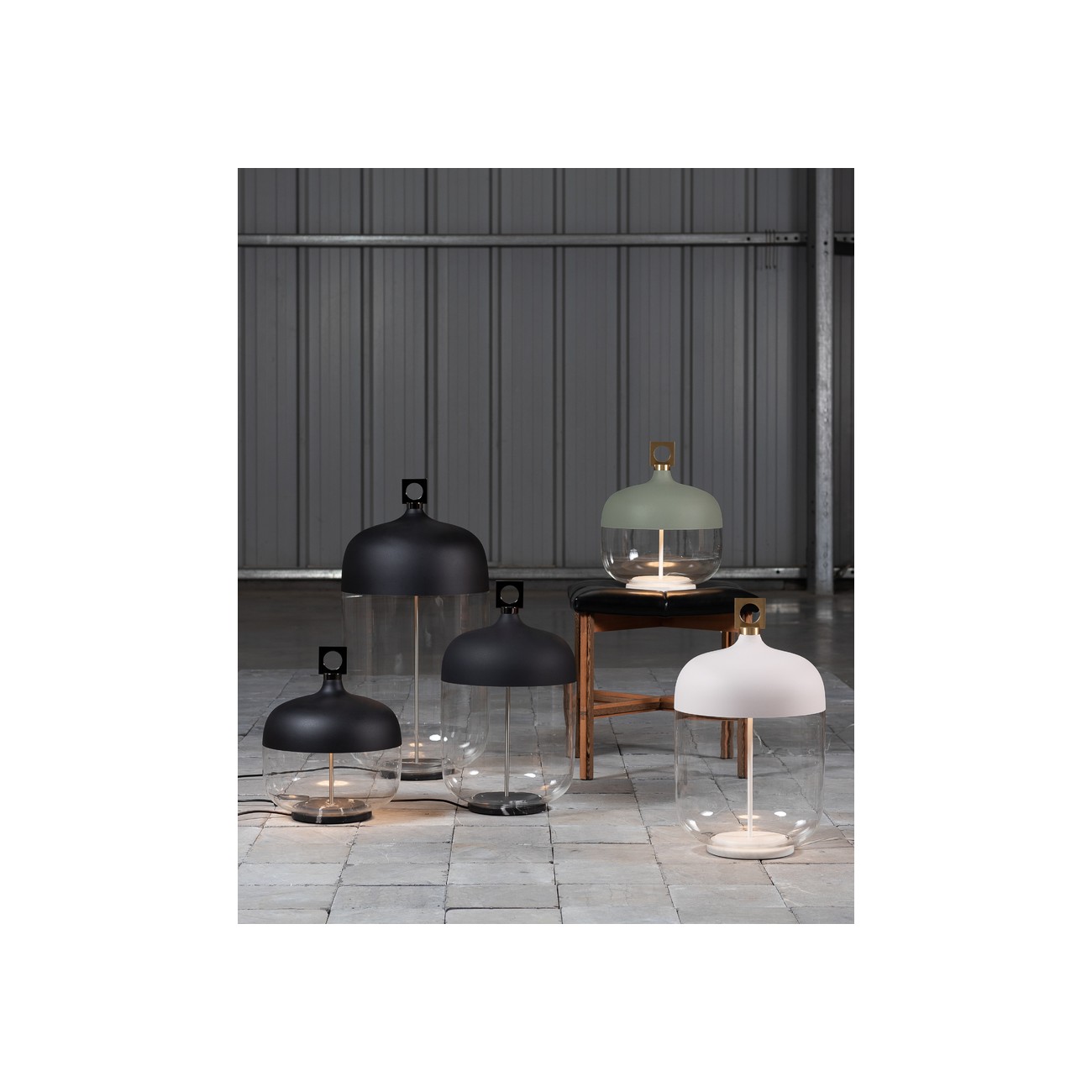 Hind Rabii T-Cotta The Lamp TM, Lampada da terra