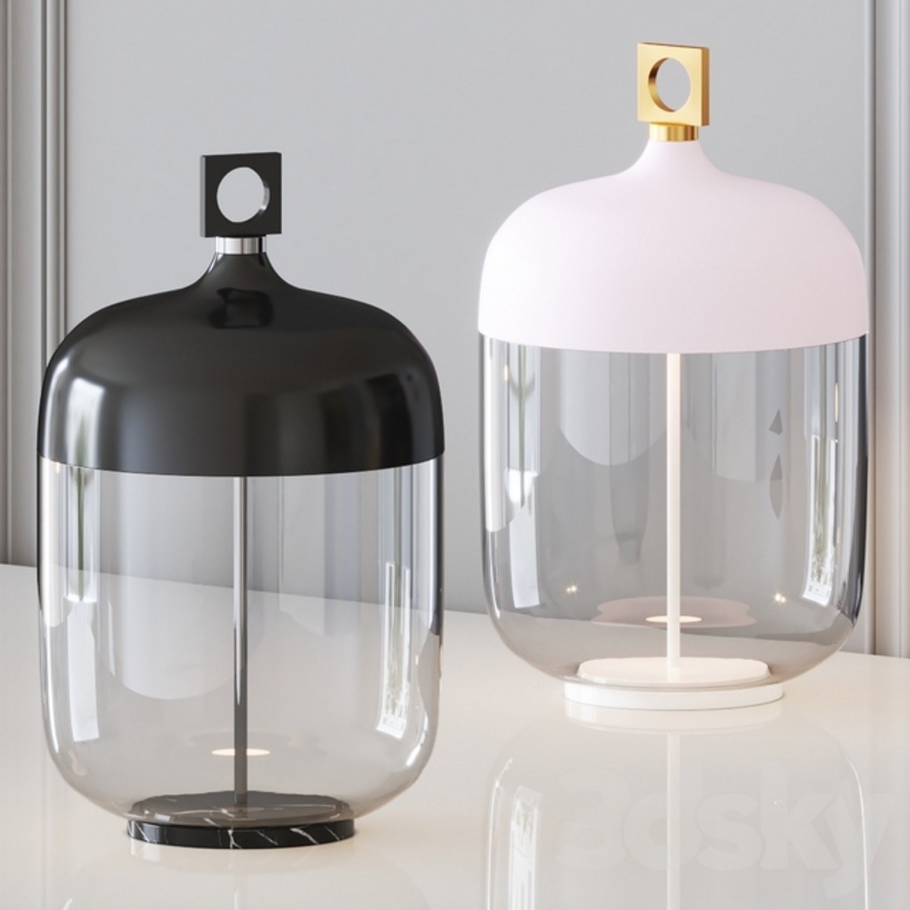 Hind Rabii T-Cotta The Lamp FL, Floor lamp